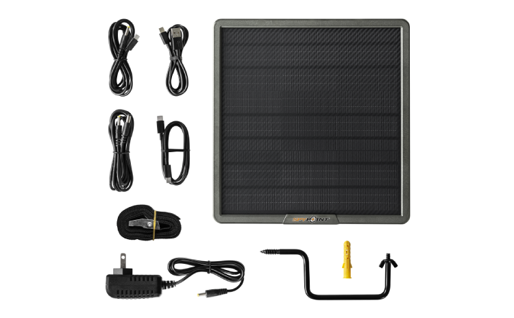 Panneau solaire avec accessoires